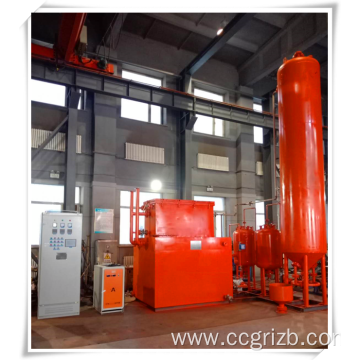 Complete equipment for gold desorption electrolysis